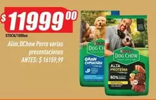 Dog Chow - Alim.DChow Perro varias presentaciones