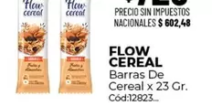 Flow - Cereal Barras De Cereal x 23 Gr. Cód:12823