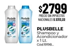 Plusbelle - Shampoo y Acondicionador