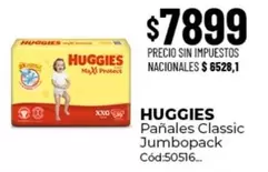 Huggies - Pañales Classic Jumbopack Cód:50516