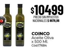 Coinco - Aceite Oliva x 500 Ml. C
uevo:17684