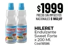 Hileret - Endulzante Sweet Forte
