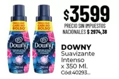 Downy - Suavizante Intenso x 350 ML. Cod:40293
