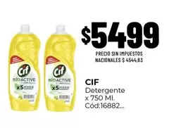Cif - Detergente x 750 MI.