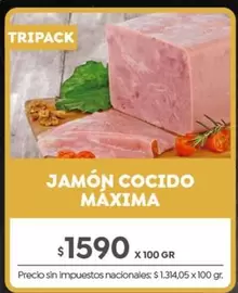 Máxima - JAMÓN COCIDO