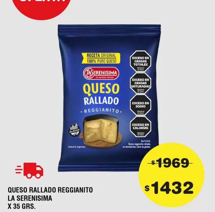 La Verdad - QUESO RALLADO REGGIAINITO
