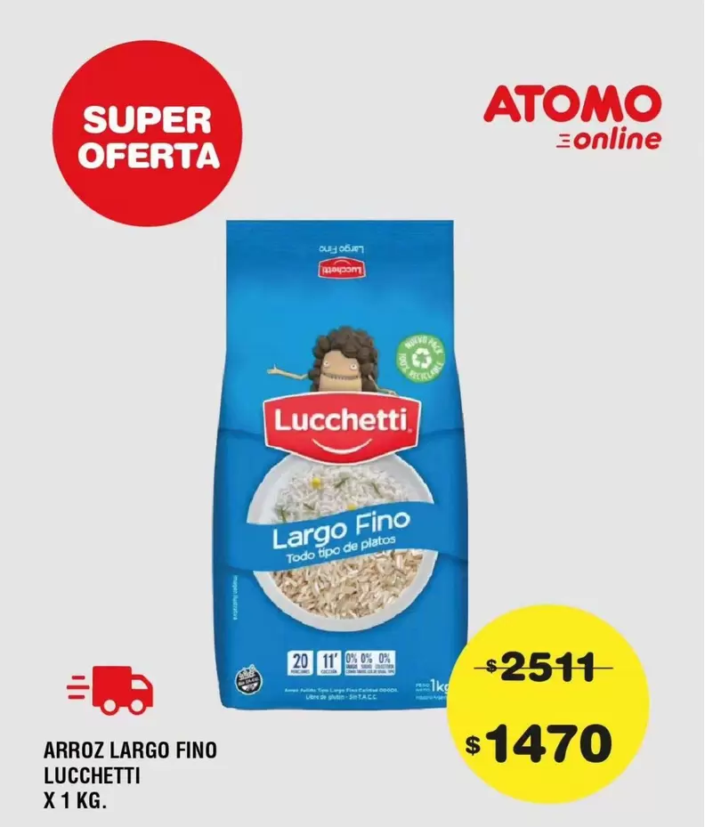 Lucchetti - ARROZ LARGO FINO