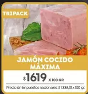 Máxima - JAMÓN COCIDO