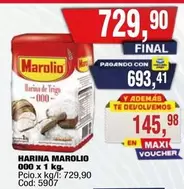 Marolio - Harina de Trigo -000-