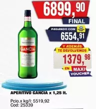 Gancia - APERITIVO GANCI