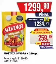 Savora - Mostaza Original