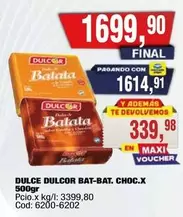 Dulcor - DULCE DULCOR BAT-BAT. CHOC.X 500GR