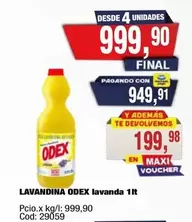 odex - LAVANDINA ODEX lavanda 1lt