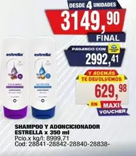 Estrella - Shampoo y Acondicionador x 350 ml