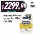 X$ - Mayonesa sin tacc Dp x 475 Gr Cod. 1615