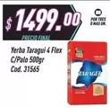 Flex - Yerba Taragui 4 C/Palo 500gr Cod. 31565