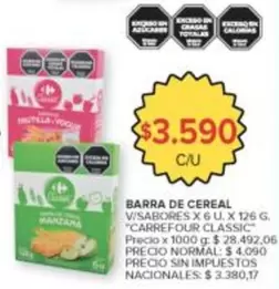 Carrefour - BARRA DE CEREAL