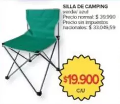 SILLA DE CAMPING
