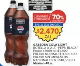Pepsi - GASEOSA COLA LIGHT