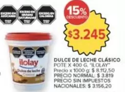 Ilolay - Dulce de Leche Clásico