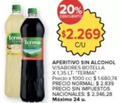 Terma - APERITIVO SIN ALCOHOL