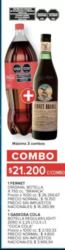 Coca cola - COMBO