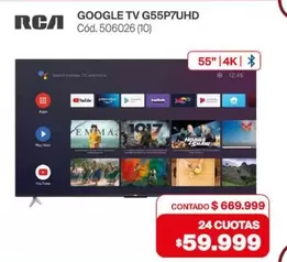 RCA - GOOGLE TV G55P7UHD Cód. 506026 (10)