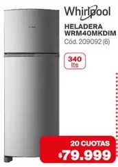 Whirlpool - HELADERA WRM40MKDIM Cód. 209092 (6)
