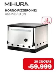 Mihura - HORNO PIZZERO H12 Cód. 208704 (12)
