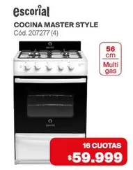 Escorial - COCINA MASTER STYLE Cód. 207277 (4)