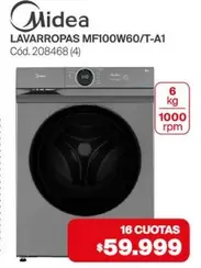 Midea - LAVARROPAS MF100W60/T-A1 Cód. 208468 (4)