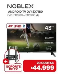 Noblex - ANDROID TV DV43X7180 Cód. 506189 + 505985 (4)