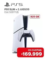PS5 SLIM + 2 JUEGOS Cód. 506171 (8)