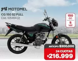 Motomel - CG 150 S2 FULL Cód. 105464 (2)