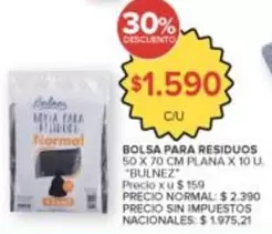 Class - BOLSA PARA RESIDUOS