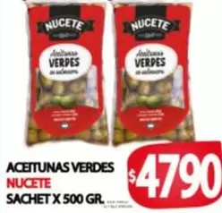 Nucete - ACEITUNAS VERDES
