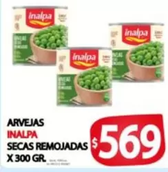 Inalpa - ARVEJAS SECAS REMOJADAS