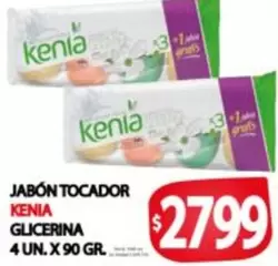 Kenia - JABÓN TOCADOR GLICERINA