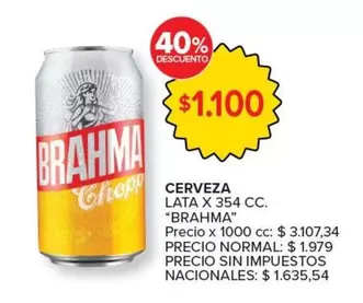 Brahma - CERVEZA LATA