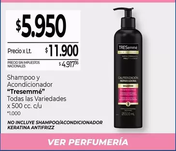 Tresemmé - Shampoo y Acondicionador