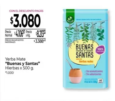Natura - Yerba Mate Hierbas