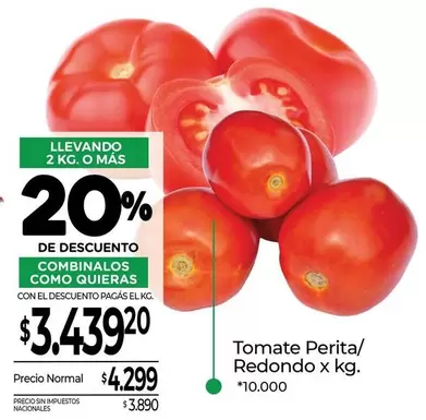 Redondo - Tomate Perita/
