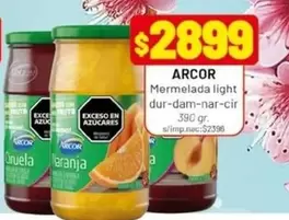 Arcor - Mermelada light dur-dam-nar-cir
