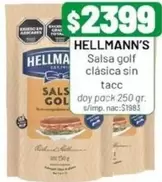 Hellmann's - Salsa golf clásica sin tacc