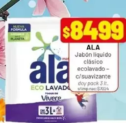 Ala - Jabón líquido clásico ecolavado