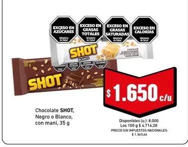 Shot - Chocolate SHOT