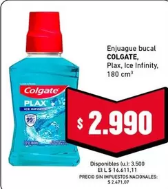 Colgate - Enjuague bucal