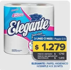 Elegante - Papel Higiénico