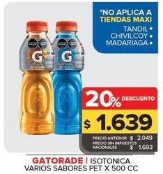 Gatorade - Isotónica