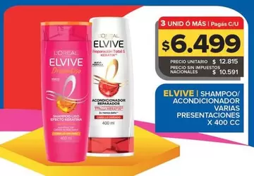 Elvive - Shampoo/Acondisionador